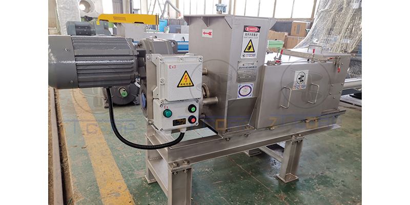 spiral press dewatering machine